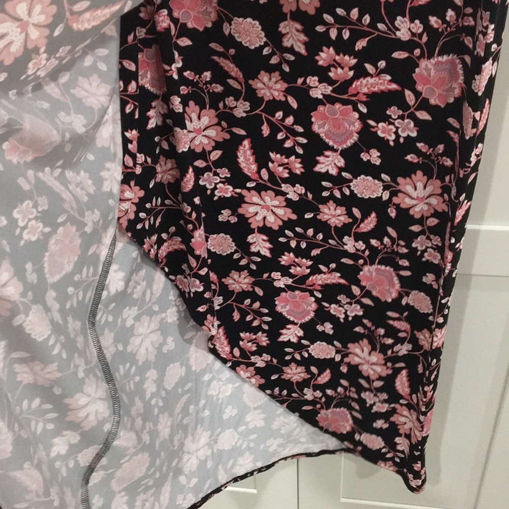 NWOT Loft tulip hem faux wrap maxi skirt sz small - Picture 5 of 5